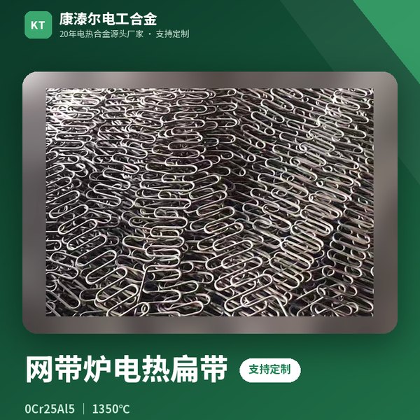 网带炉电热扁带